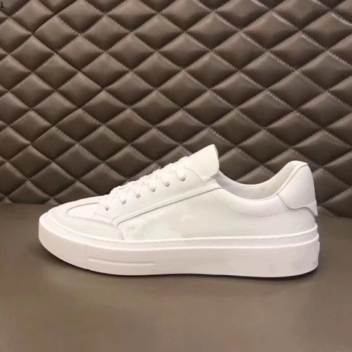 

balencaiga 2021 highqualitymen's fashion leather sneakers daily casual shoes embroidered pattern ki01