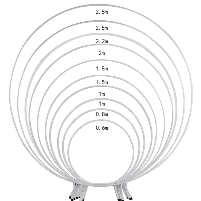 

Party Decoration Round Backdrop Stand Wedding Arch Deco Birthday Mariage Balloon Support Kit Bow Of Balloons Decor