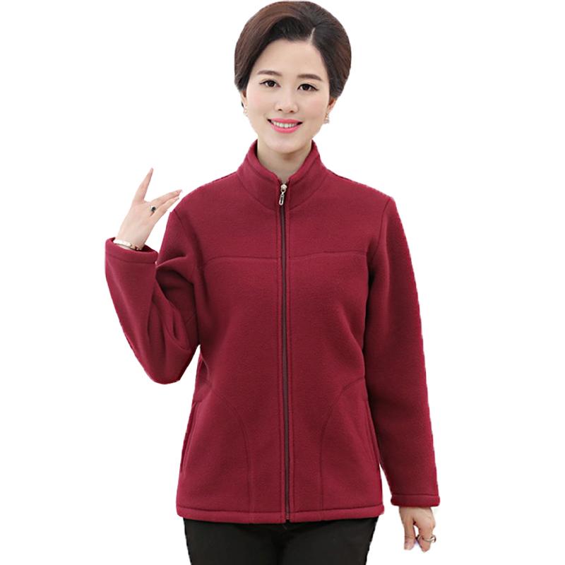 

Women's Hoodies & Sweatshirts Sweatshirt Long-sleeved Fleece Jacket Women Fall/Winter Jackets Female Sports Mom Tops Fleeces Plus Size Warm, Rust red