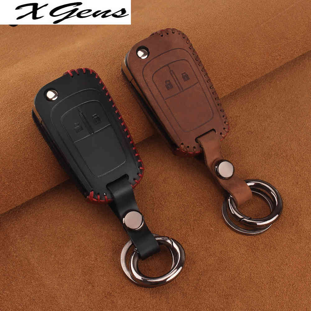 

Leather keychain Car Key Cover Case For Chevrolet Cruze Epica Lova For OPEL VAUXHALL Astra H Insignia J Vectra C Corsa, Other