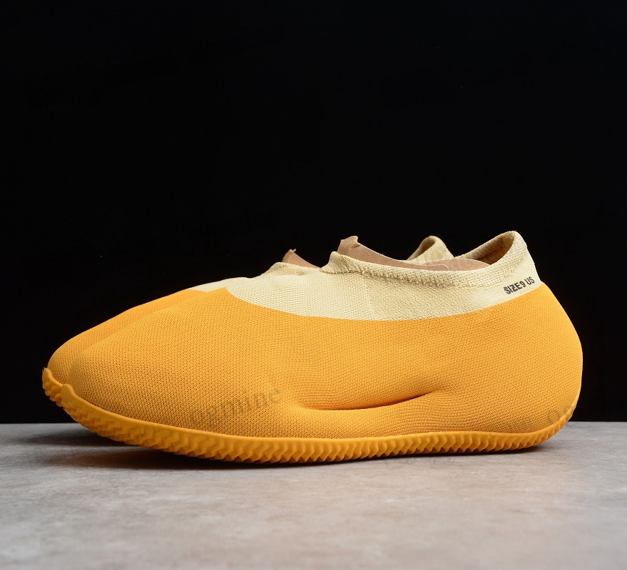 

Newest exposure OG Yezeys shoe Knit Runner Sulfur AS Foam Runner designer Casual walking shoes Yellow sneaker Casuals fahsion sandals, Black