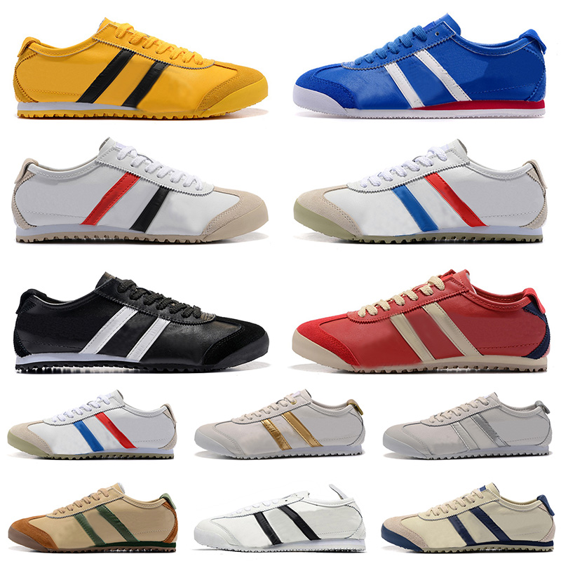 

Top Selling 2021 Onitsuka Tiger Running Sports Shoes Flat Sneakers For Mens Womens Triple Grey Blue Trainers Outdoor Jogging EUR 36-45