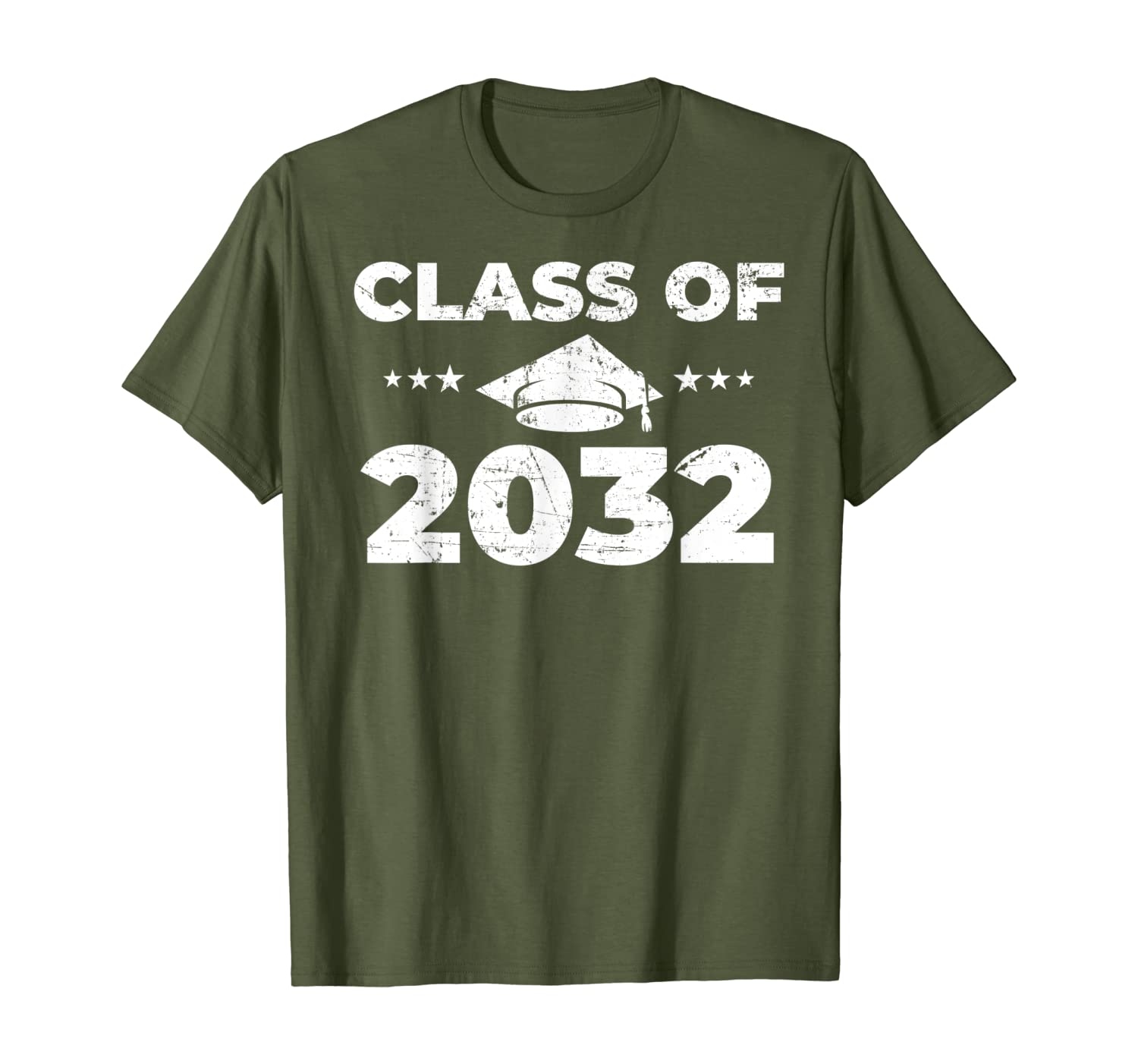 Class of 2032 T-Shirt Grow With Me First Day of School Shirt-image-698501647