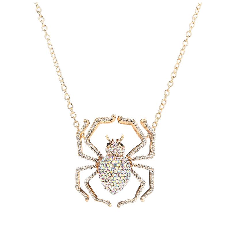 

Chains Hanging DIY Pendant Spider Diamond Alloy Sweater Chain Necklaces & Pendants