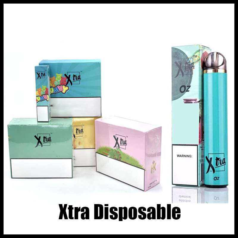 

Newest Puff Xtra Disposable Vape Pen Pre-filled 1500puffs 5.0ml Cartridge Carts Pods Starter Kits Vaporizers e Cigarette System Device Vapor