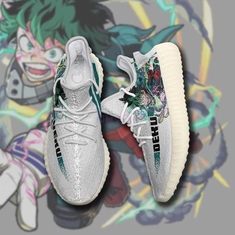 

Izuku Midoriya DIYAnimeFanSneakers Shoes Deku My Hero Academia Anime Shoes Human Running Lightweight Athletic Sports Gym Sneakers, Others