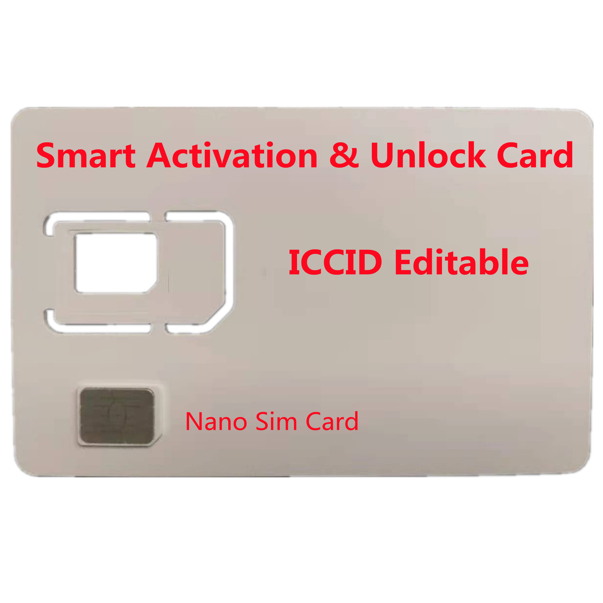 

GN SIM Smart Activation Unlock Card For IP 6S 7 8 X XS XR 11 12 IOS 14.5 Carriers Reuseable