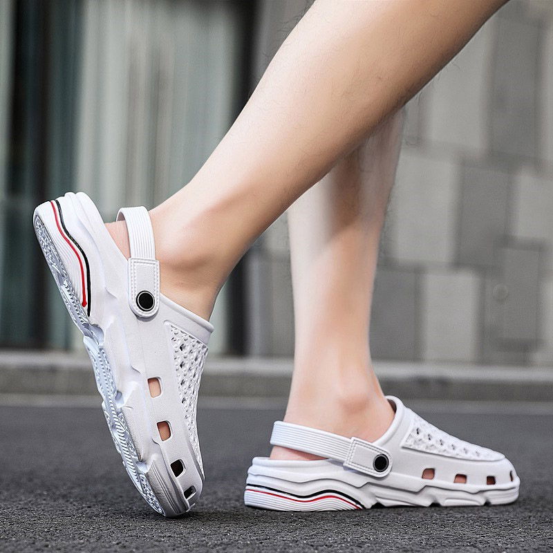 

top selling mens womens sports trainers size hole sandals shoes trend casual summer 2021 beach dual-use outdoor men's Baotou sandal and slippers code: 28LL-189, 65904