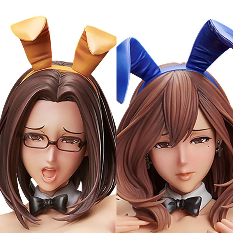 

Anime Native BINDing Non Virgin Hiromi Suguri Yuko Kuwashima Bunny Girl 41cm PVC Action Figure Model Toys Sexy Girls Doll Gift X0503, Hard no box