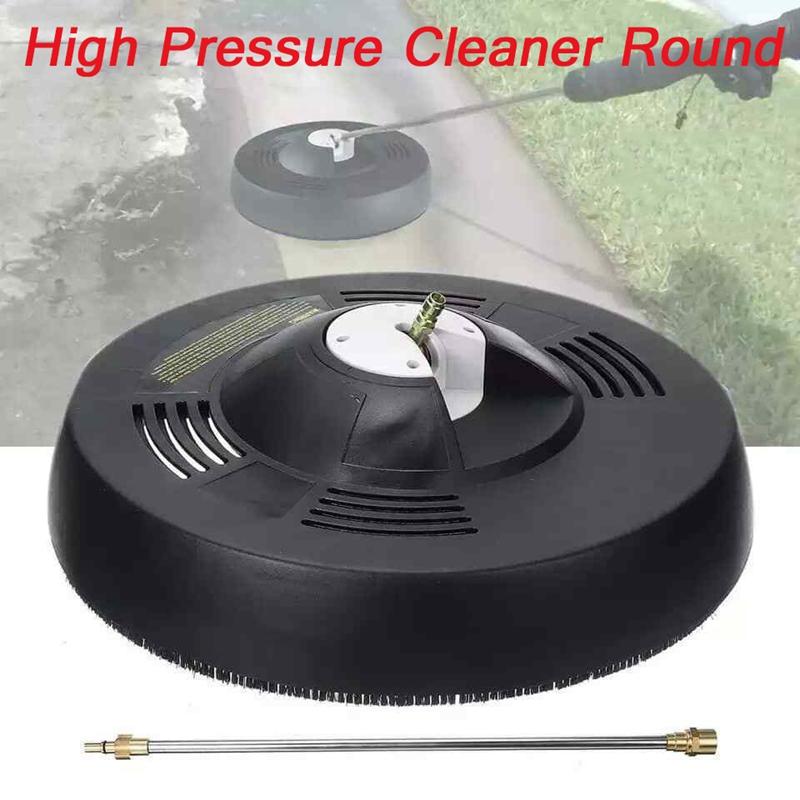 

Water Gun & Snow Foam Lance High Pressure Cleaner Round Flat Rotary Surface Car Garden Washer 1/4 Inch Quick Adapter Connector Rod