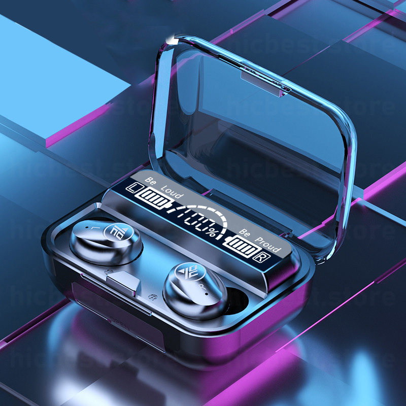 

M16 TWS V5.1 Bluetooth Headphones Latency-free Gaming Headset With LED Digital Display Microphone (The Logistics Price Pls Contact Us)