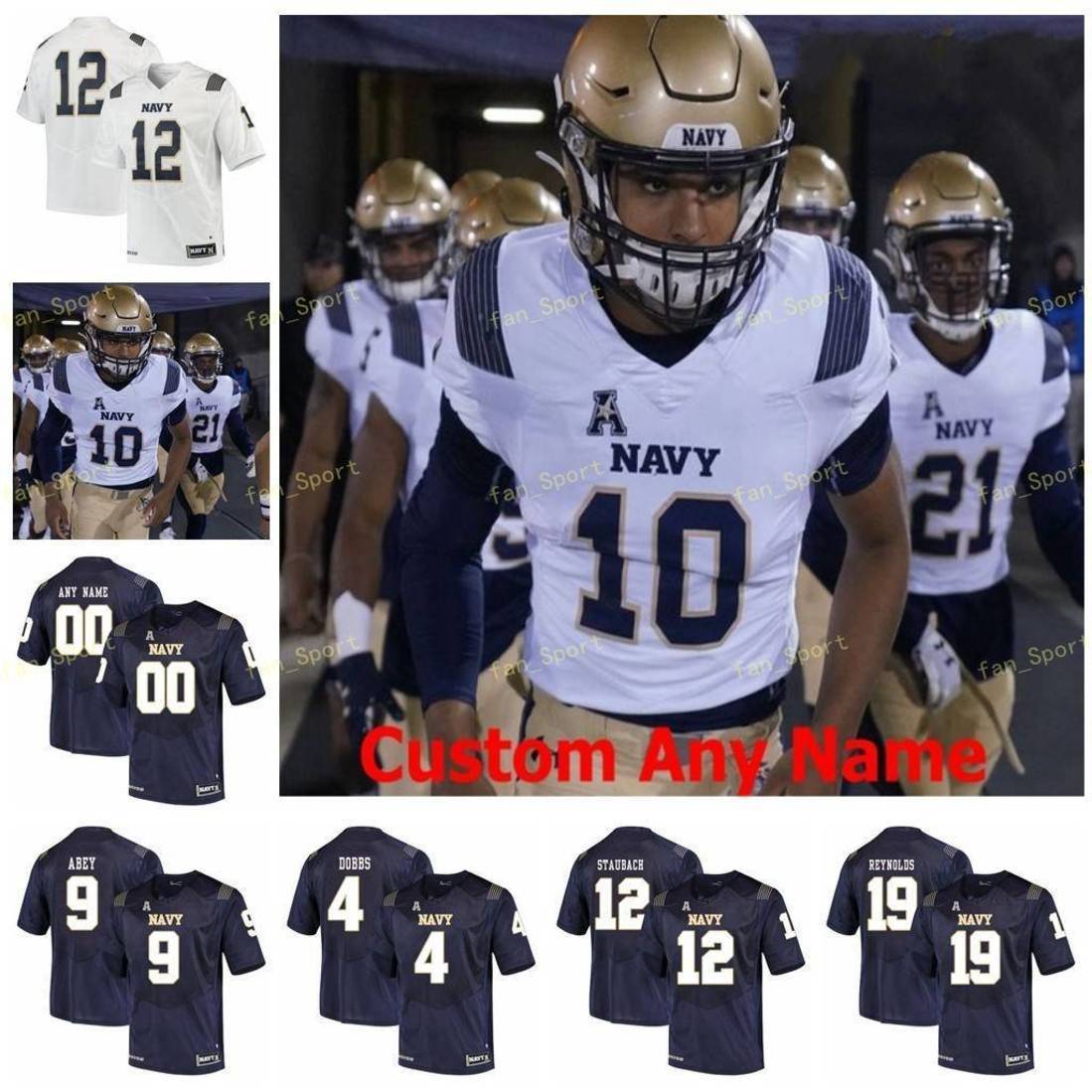 

NCAA College Jerseys Midshipmen 4 Ricky Dobbs 43 Nelson Smith 6 Olsen 7 Garret Lewis 9 Zach Abey 93 Joe Cardona Custom Football Stitched, As