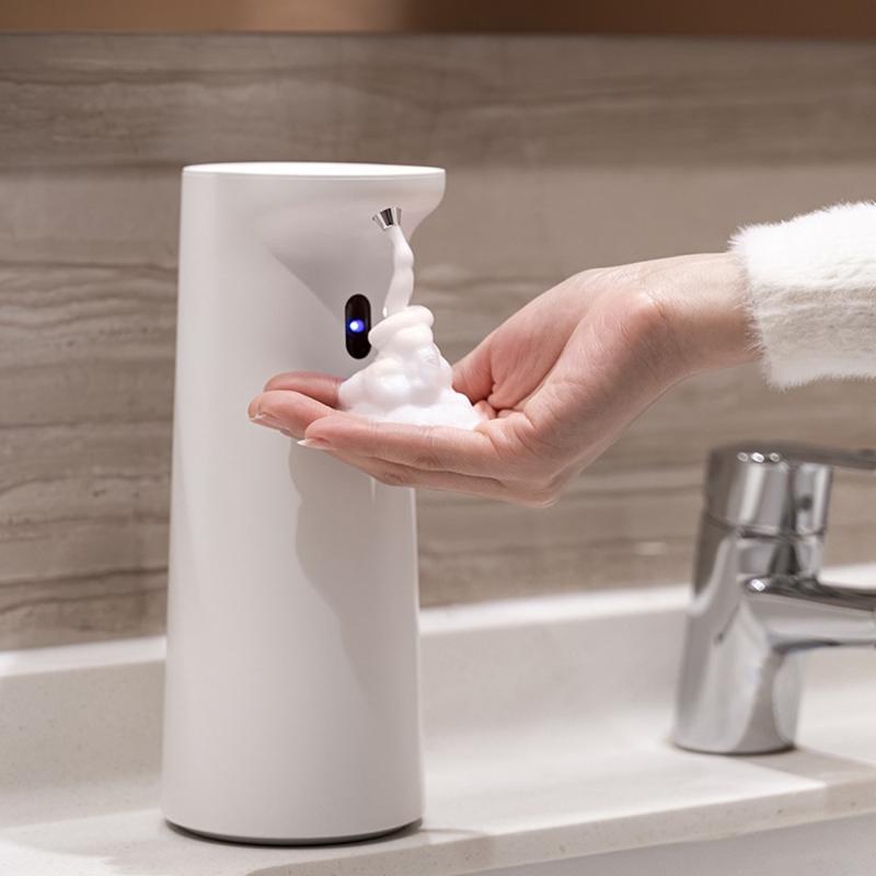 

Liquid Soap Dispenser Foam Dispensers Automatic USB Charging Touchless Infrared Sensor Smart Hand Washer For Home Kitchen Bathroom