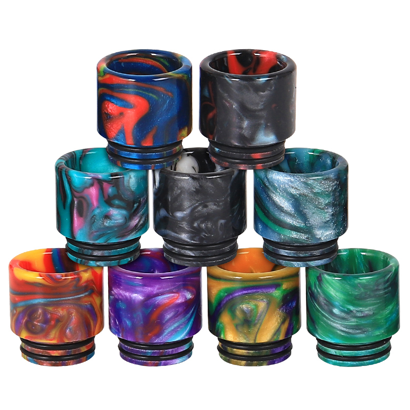 

810 drip tips long Epoxy Resin TFV8 Tip well fit TFV8-Big Baby TFV12 Prince Tanks Atomizers Mouthpiece