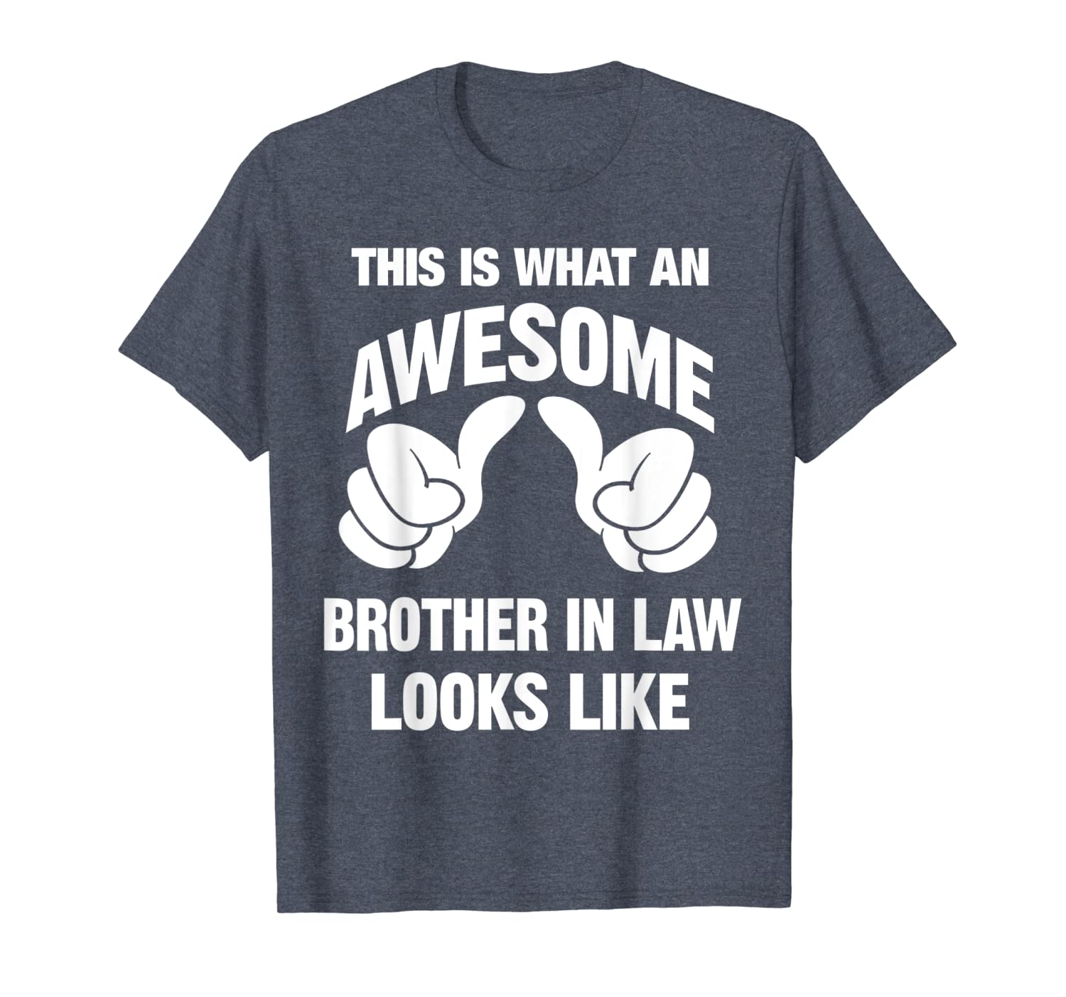 

what an awesome brother in law looks like funny t-shirt, White;black