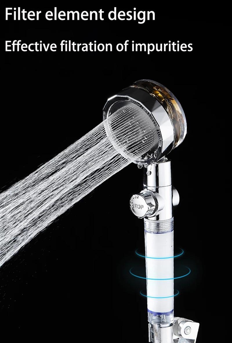 

Pressurized Turbo Bathroom Shower High Pressure Heads Sprinkler Hotel Home Supplies wholesale