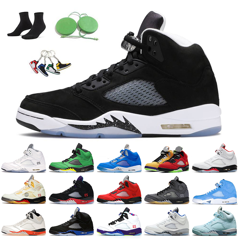 

Fashion New 2021 Oreo 5s Basketball Shoes Jordan 5 Mens Retro Trainers Raging Bull Bluebird Racer Blue UNC Sail Florida Gators NIK White Off Designer Sneakers Air OG, C44 oklahoma 40-47