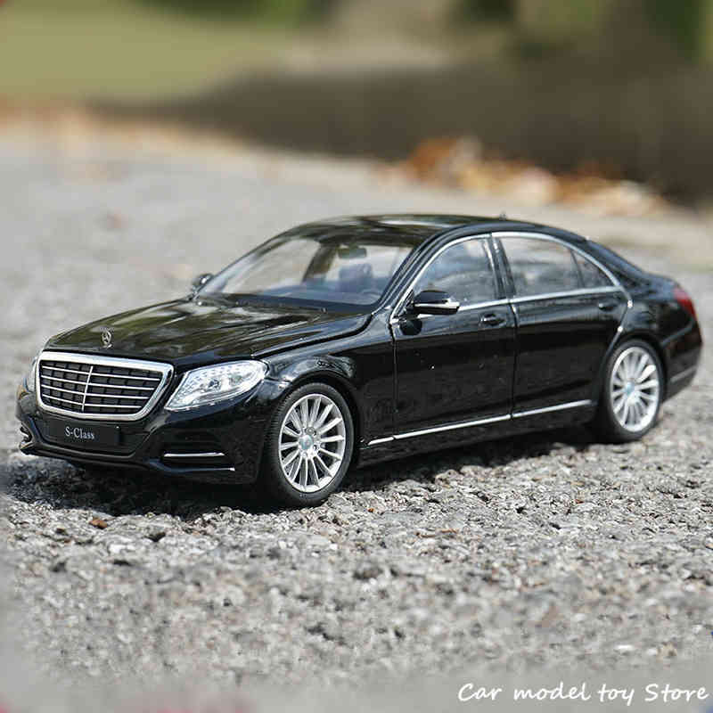 

Willie 1:24 Mercedes Benz S-class, simulated alloy car, model crafts, decoration, collectibles, toys, tools and gifts