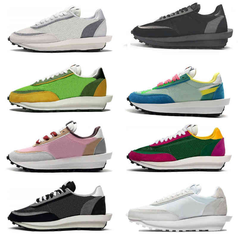 

Sale 2021 Mens Running Sports Shoes Fashion LDV Waffle Women Waffle Racer Black White Nylon Summit Multi Pine Green Trainers Varsity SNEAKERS Y20, L3020