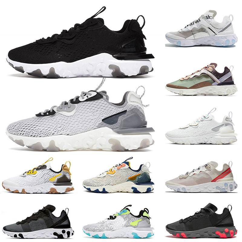 

2021 New Epic Vision Element 87 55 Mens Trainer Running Shoes Solar Red Triple Black Women Gravity Purple Sports Sneakers Honeycomb Outsoor Worldwide Pack White, D5 honeycomb 36-45