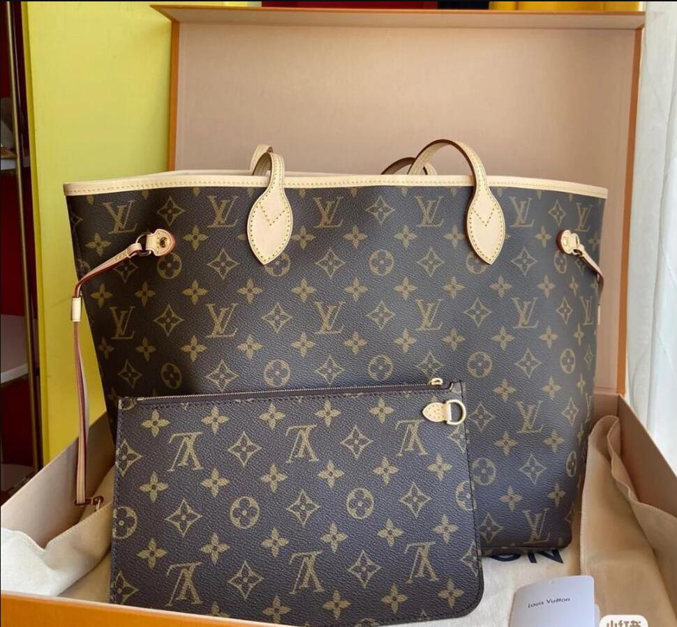 

Luxury Designe Shopping Tote Shoulder Bag Women Handbags Brand Evening Bags High QualityLVLouisVitton YSLVUTTON 1234, Brown