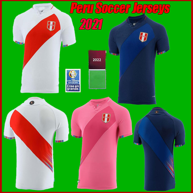 

2021 2022 Peru soccer jersey 21 22 national team home away CUEVA CARRILLO ABRAM APIA YOTUN LAPADULA PerÃº football Shirt, Black;yellow