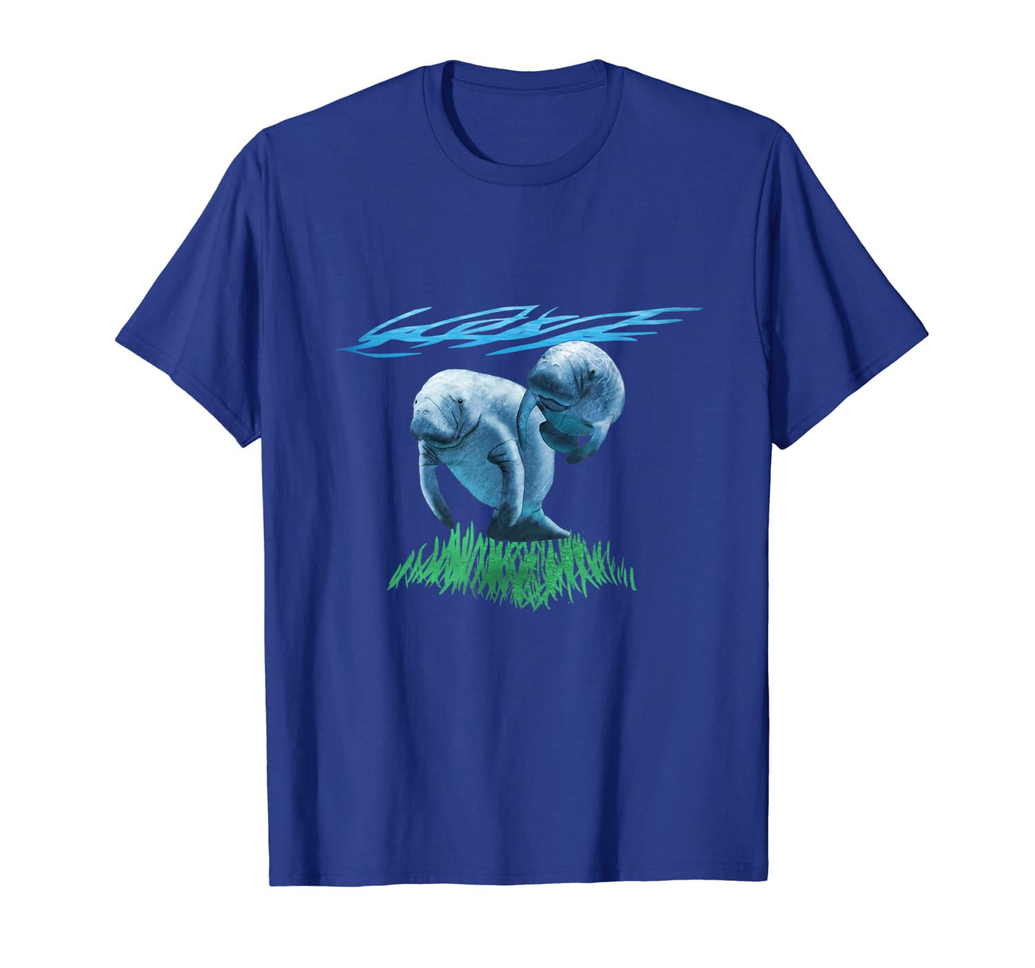 

love the manatees t-shirt, White;black