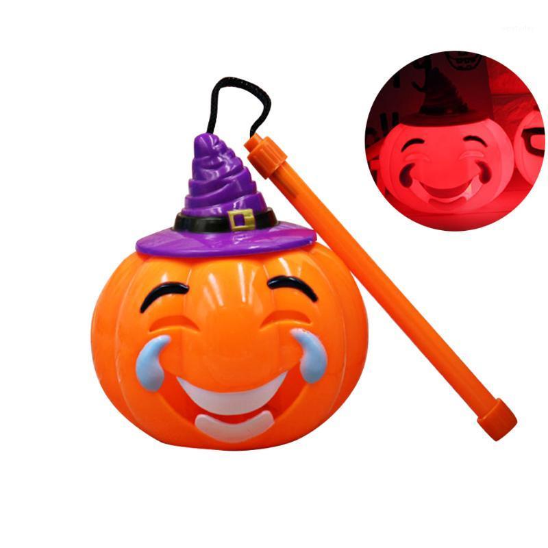 

Party Decoration Portable Pumpkin Lanterns Voice-activated Flashing Light Props Supplies For Kids Style B