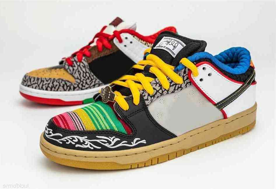 

Release Authentic Dunk What The P-Rod Paul SB Athletic Shoes Low 3M Reflective Black Red Green Blue Yellow Men Sports Sneakers With, Bubble wrap packaging
