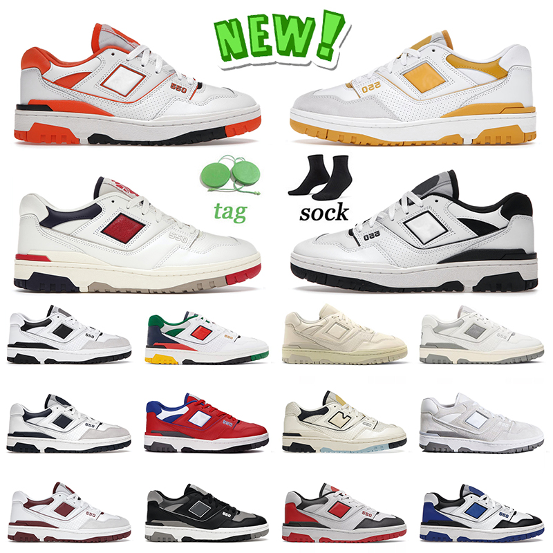 

Wholesale Designer 550 BB550 Platform Shoes Sea Salt Varsity Gold Syracuse White Black Navy Red Auralee Dore Grey Shadow Mens Women Sports Trainers Sneakers Eur 36-45, C6 sea salt varsity gold 36-45