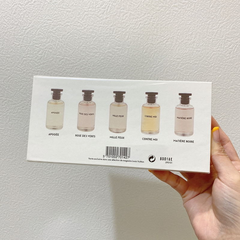 

2020 High-end Freshener Makeup Fragrance Sets apogee rose dex vents 5pcs EDT With Box 10ml 5 in 1 perfume set Fast delivery