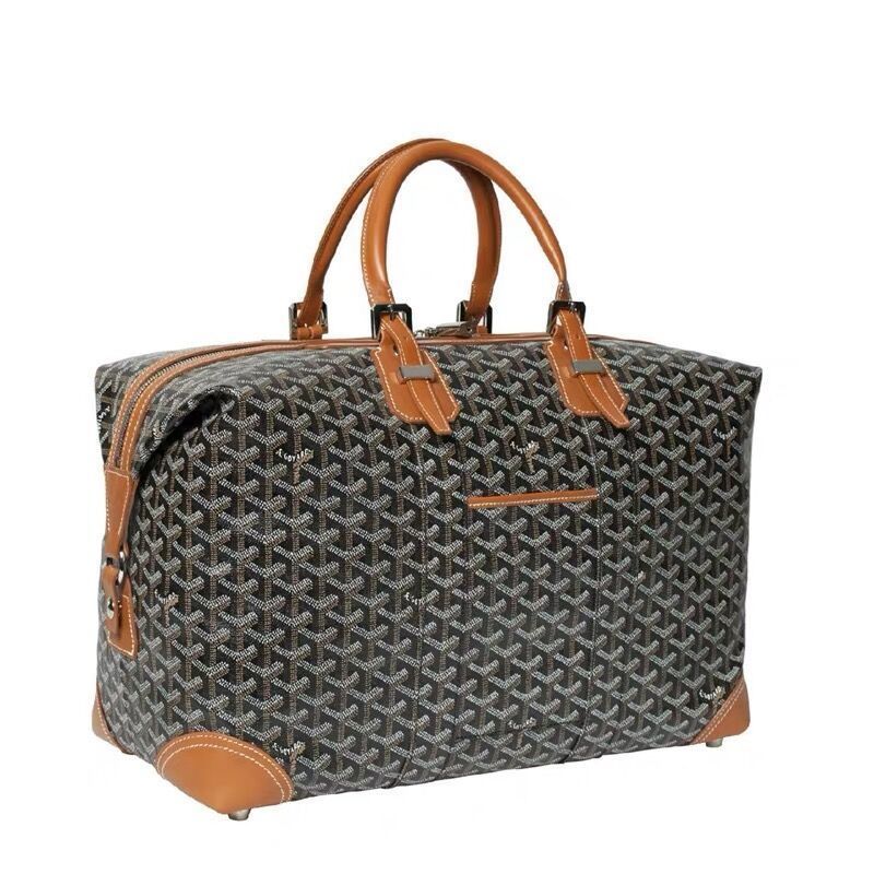 

Goya Gayar Leather High Capacity Hand Carry Messenger Boston Luggage Pillow Bag Zlh