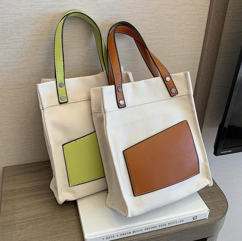 

Evening Bags Autumn Wild 2021 Trendy Fashion Ladies Canvas Messenger Bag Portable Tote European And American Casual Female