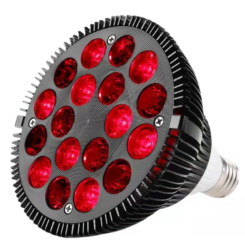 

54W LED Therapy Lighting 18LEDs 660nm 850nm Red Light NR Lamp E27 Par Bulb Light Skin Health Pain Relief