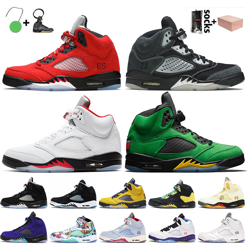 

With Box 5s Raging Bull 2021 Basketball Shoes Jumpman 5 Anthracite Fire Red Oregon Ducks What The Stealth 2.0 Alternate Grape Sneakers, No.7 alternate grape 40-47