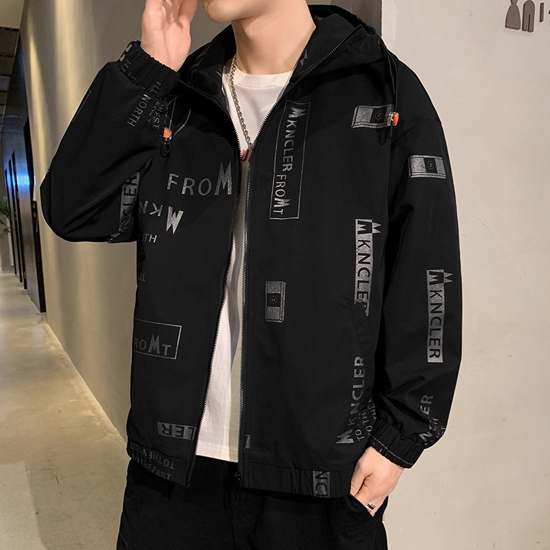 

Coat men's spring and autumn 2021 new Korean fashion tooling ins fashion men's casual jacket, 1001 white