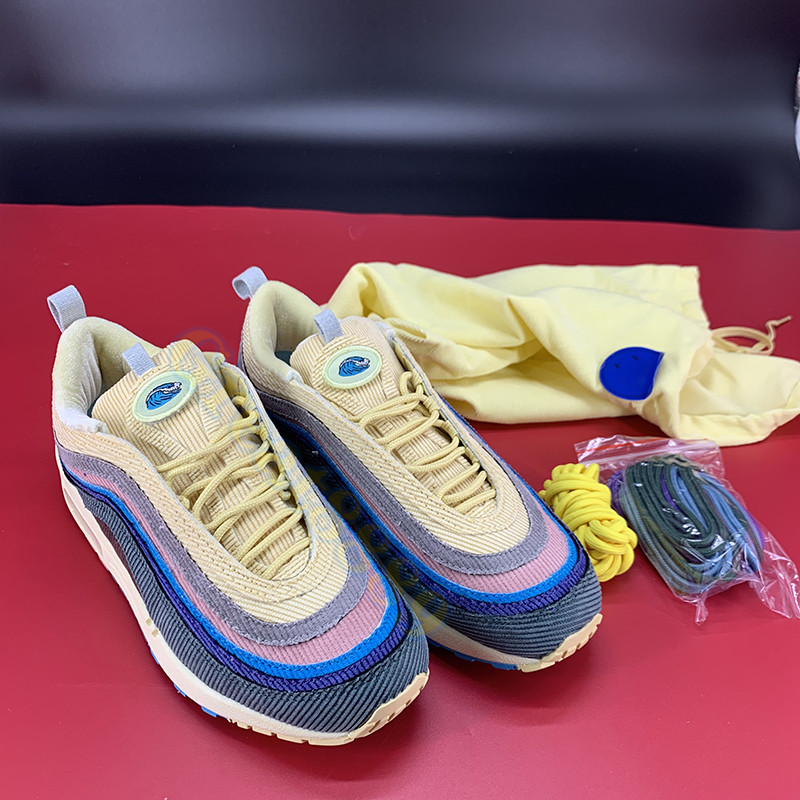 

Top quality SW corduroy running shoes Sean wotherspoon VF Hybrid Party fashion sneakers mens womens basketball trainers US 5.5-12, Bubble wrap packaging