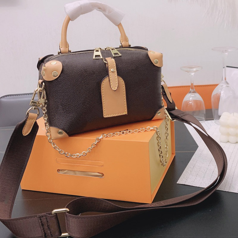 

Luxurys Designers Tote Trunk Bag Fashion Women Shoulder Bags High Quality Leather Artwork Handbag Purse Wallet Crossbody Handbags, Increase freight