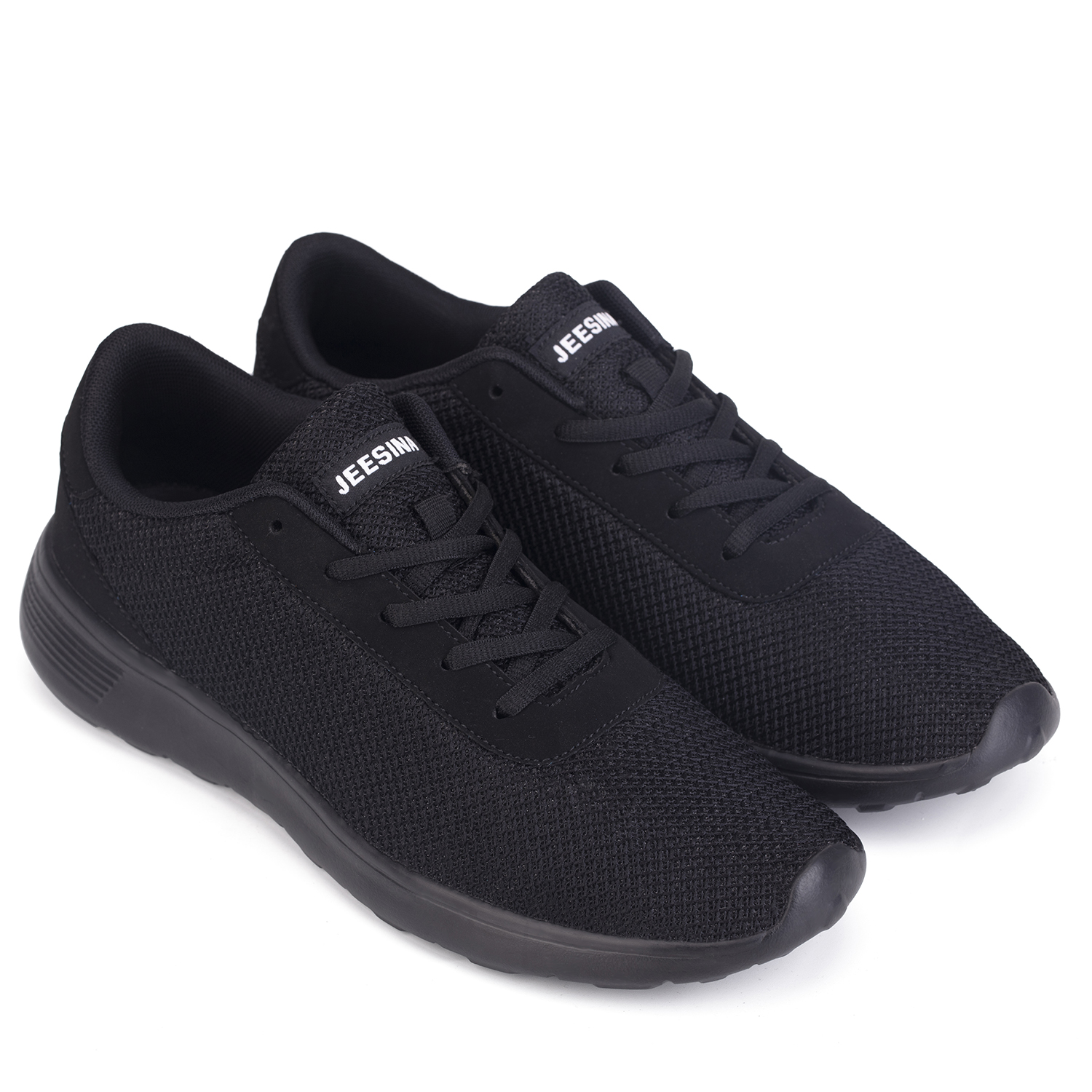 

Good price Breathable outdoor Women Men's Running Shoes Light weight and Comfortable Slip On Walking JEESINA BLACK WHIE RED Sneakers Hiking trainers Size 7-12