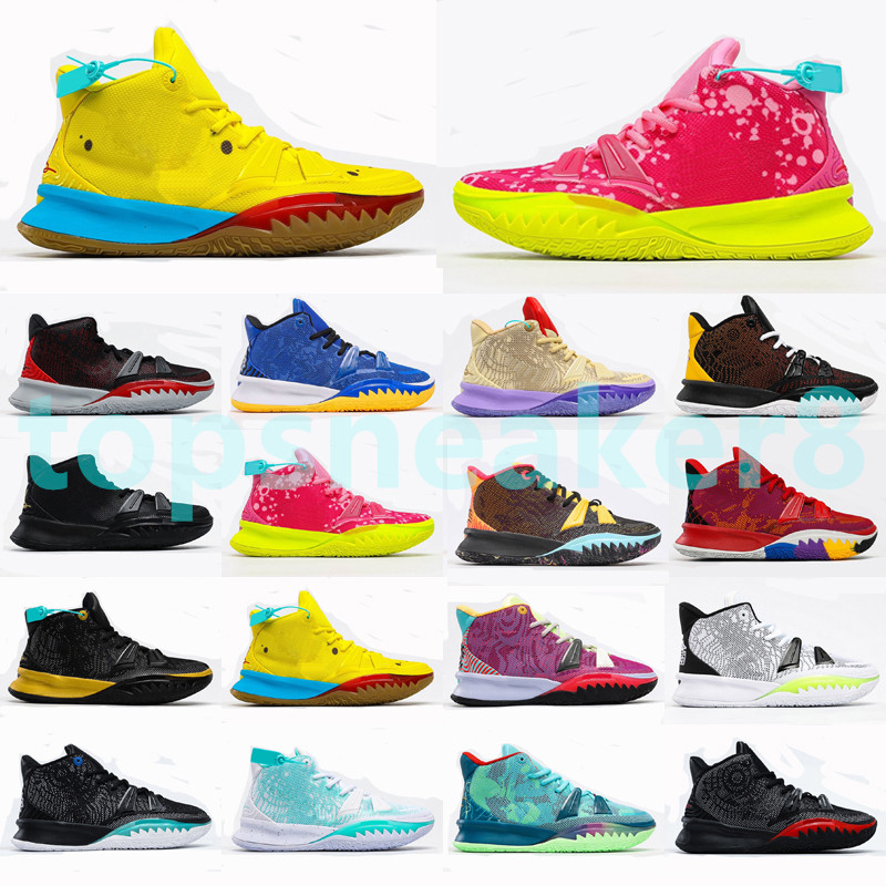 

2021 Fashion Christmas Black and Red Multicolor Men's Basketball Shoes Sports Size 40-46