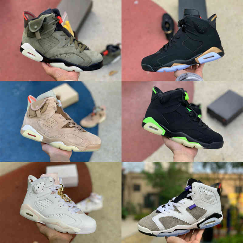 

Jumpman Electric Green 6 6s Mens High Basketball Shoes Bordeaux Tinker Flint Black Infrared DMP Travis Scotts Carmine Electric Green Slam Unc Trainer Sneakers, Please contact us