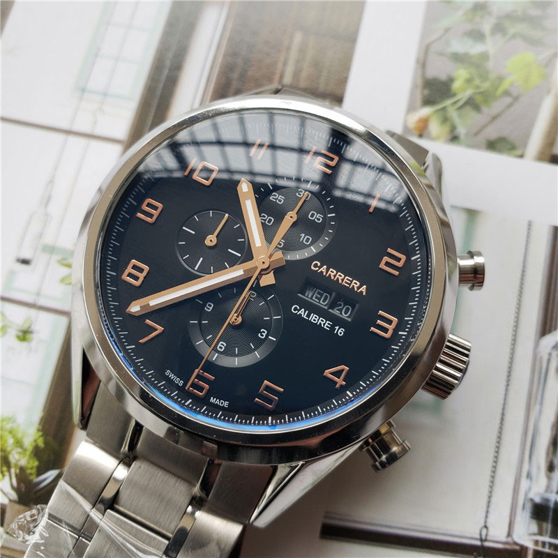 

2021 High-end men's mechanical watch sales style high quality AAA waterproof boutique steel watchband, Box