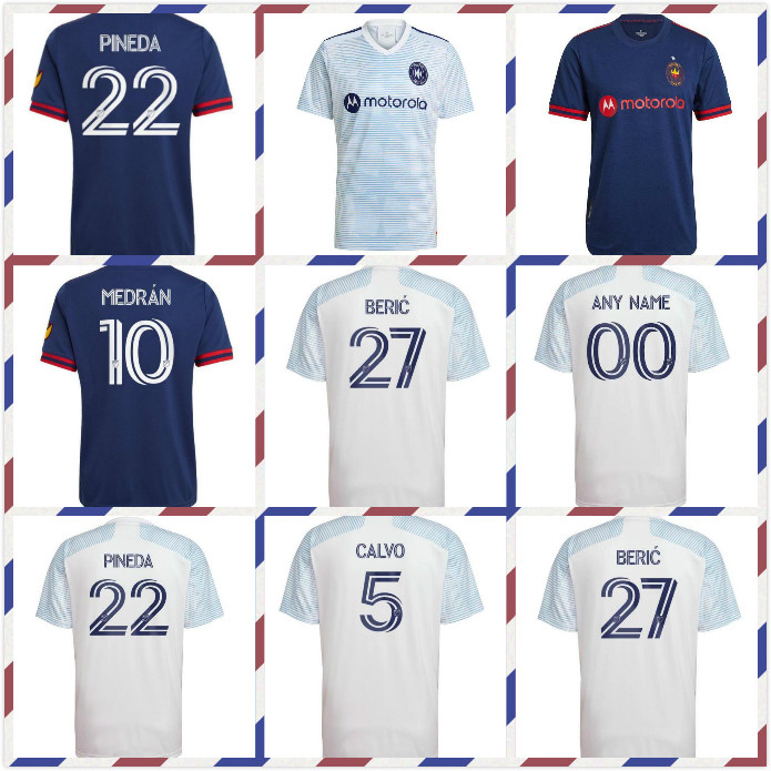 

2021 Chicago Soccer Jersey flame 21 22 #10 MEDRAN #3 J BORNSTEIN #9 SAPONG Uniform Mens Fire #11 FRANKOWSKI #13 BRONICO MIHAILOVIC Football shirt, Black;yellow