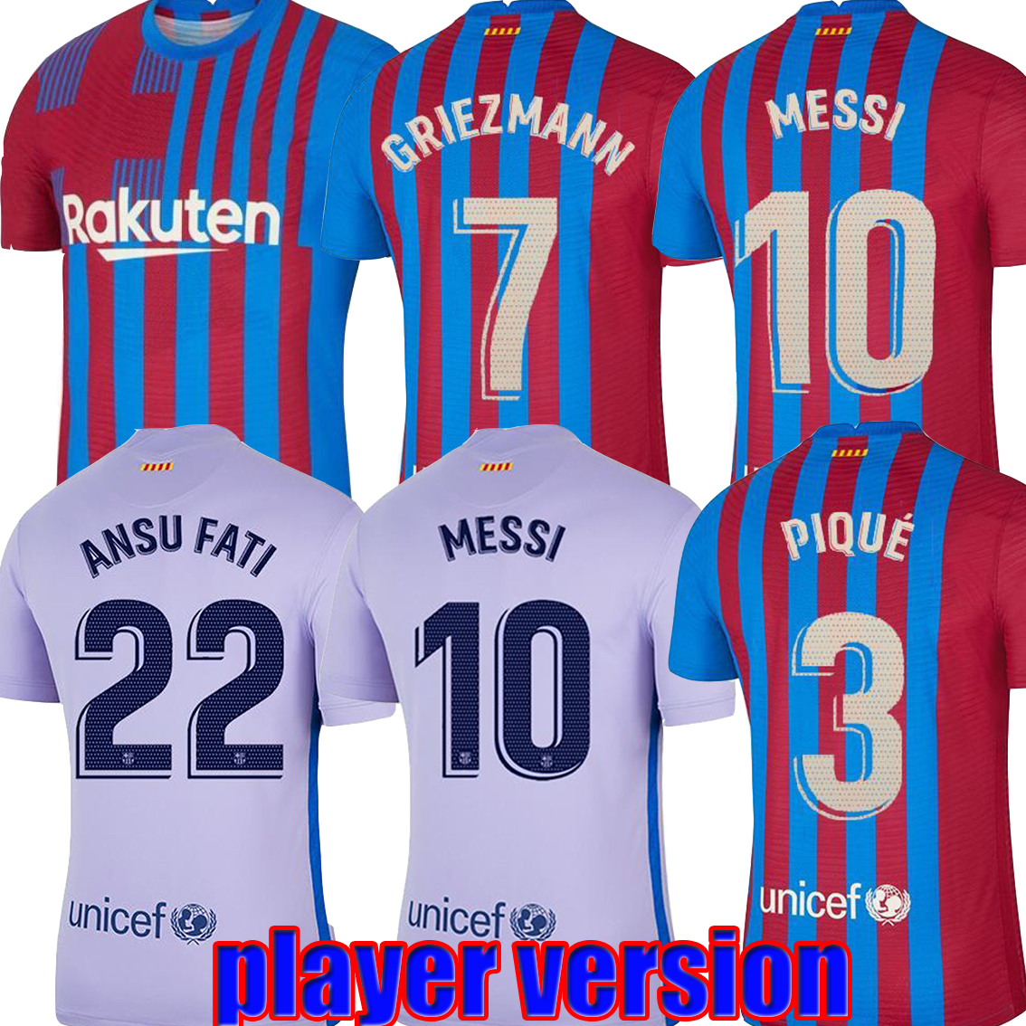 

Player version 21 22 home away 3rd soccer jersey 2021 2022 foot top thailand football shirt, Image