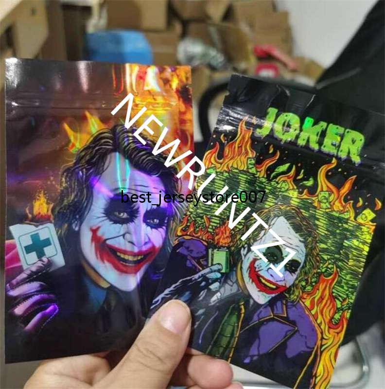 

Mylar Bags packaging bags joker mylar packing bag Biscuits smell proof 3.5 bags