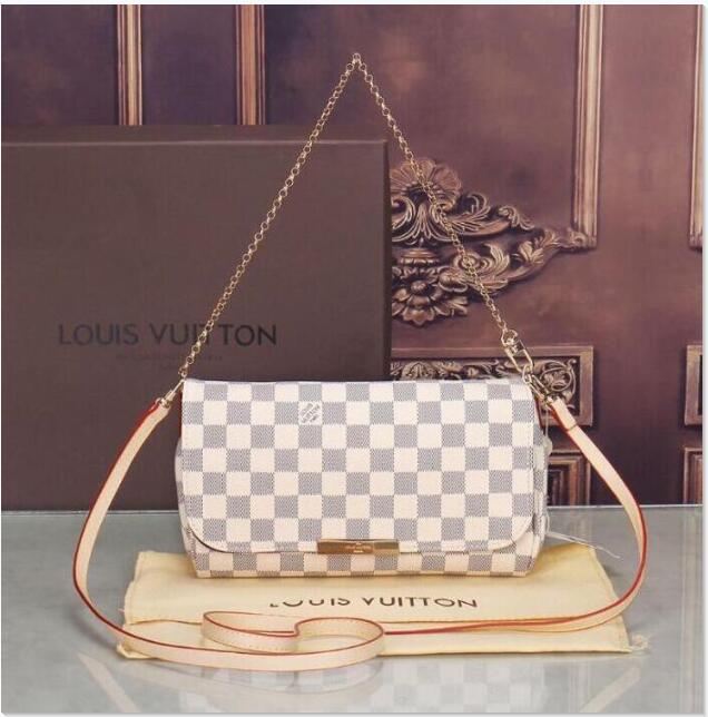 

Handbag ladies leather shoulder bags luxury designer clutch fashion chain messenger bag3 colors LV LOUIS BAG VITTON