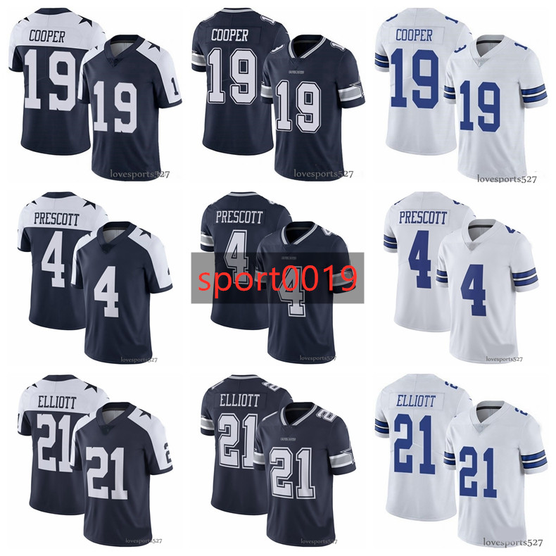 

custom American Football Jerseys Dak 4 Prescott 21 Ezekiel Elliott 19 Amari Cooper 88 CeeDee Lamb tukameng2016, Black;red