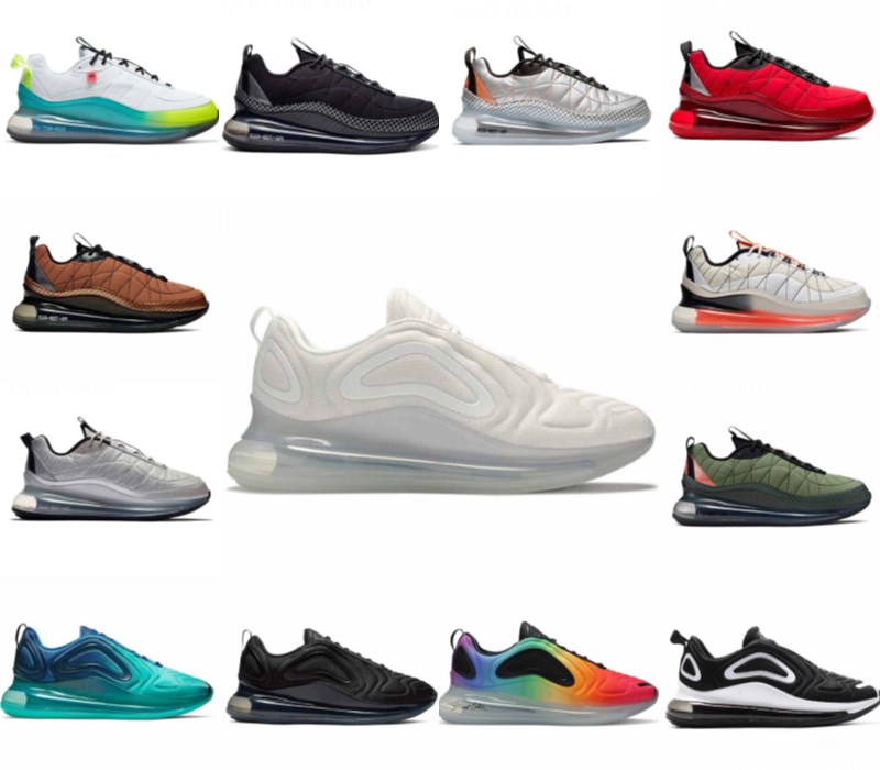 

top quality 720 Running Shoes For Mens Womens ALL Black Volt Be True Aqua Powder Golden Undercover Sports Sneakers Speed Trainers size 36-45