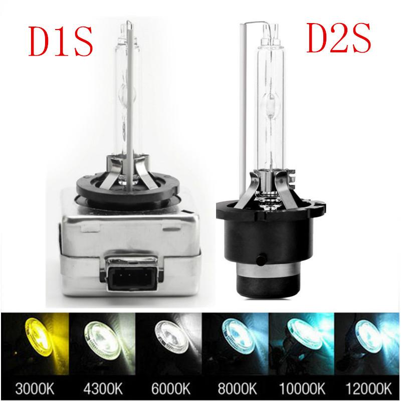 

Car Headlights 2Pcs 12V 35W 6000K D1S D2S Xenon HID Bulbs Automobile Head Light Replacement Bulb Headlight Auto Lamp