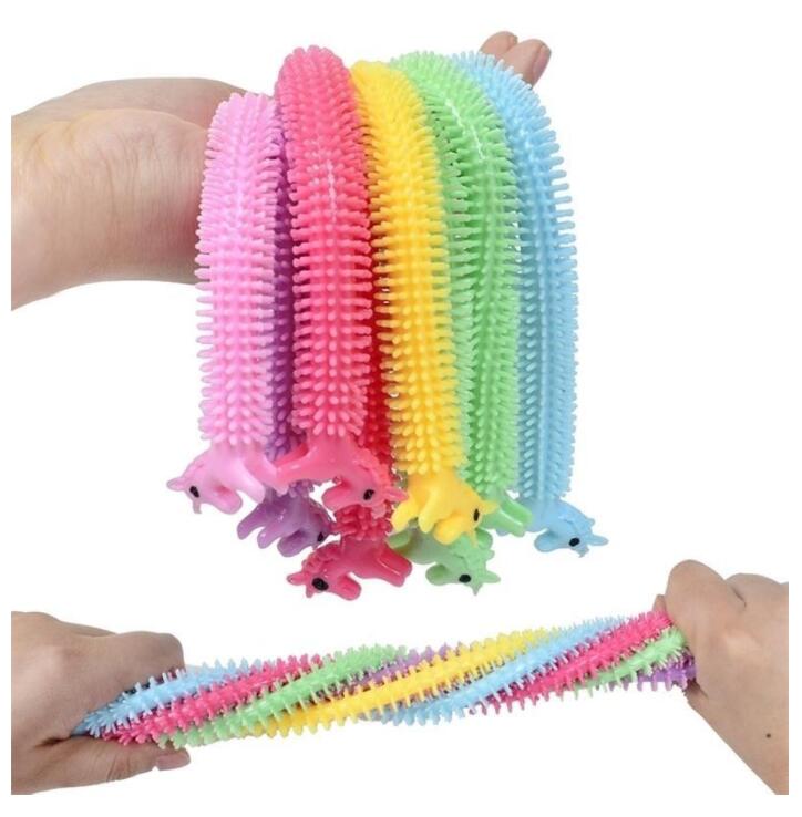 DHL Free Worm Noodle Stretch String TPR Rope Anti Stress Toys String Autism Toys HY03-image-666756375